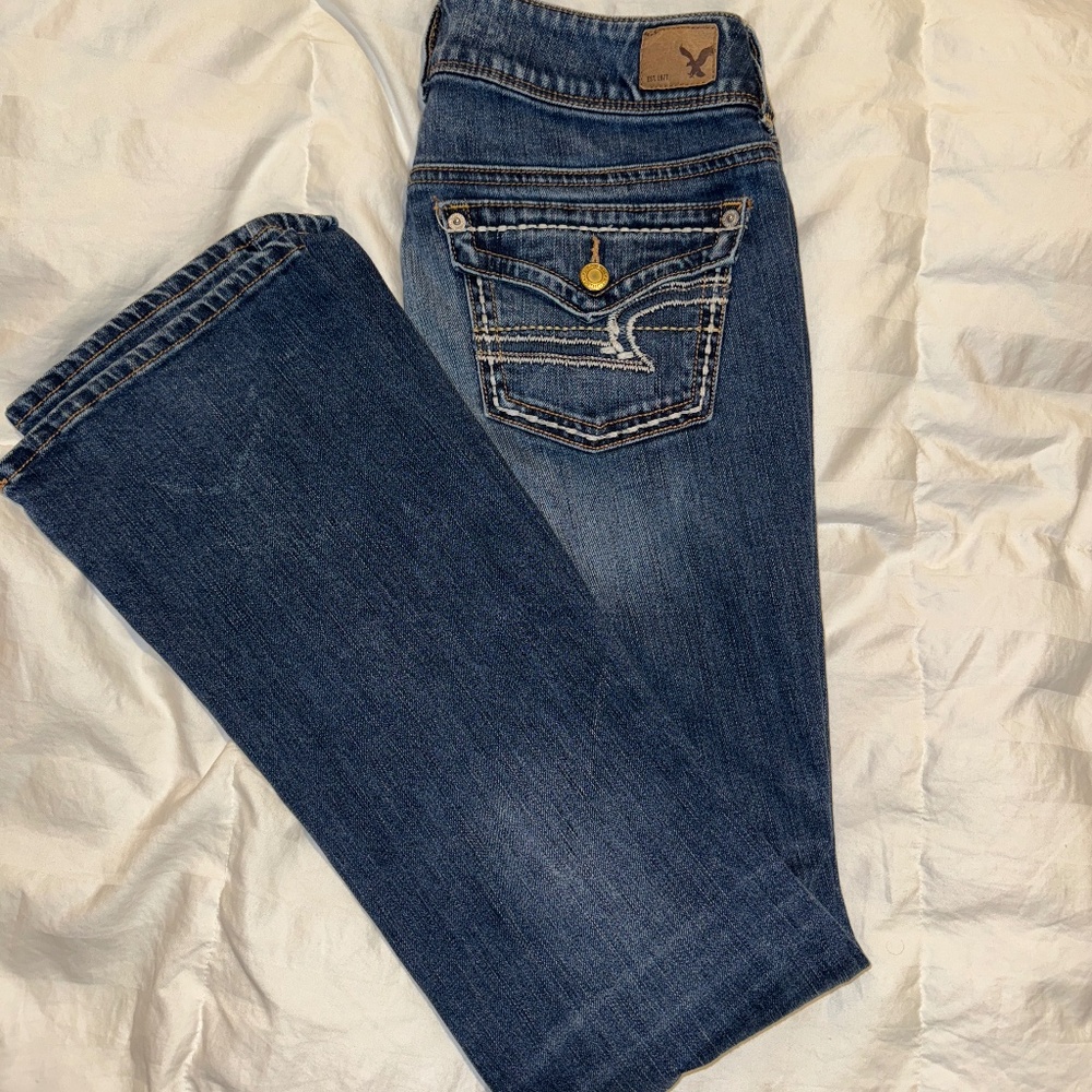 American Eagle Kick Boot Jeans - Size 6